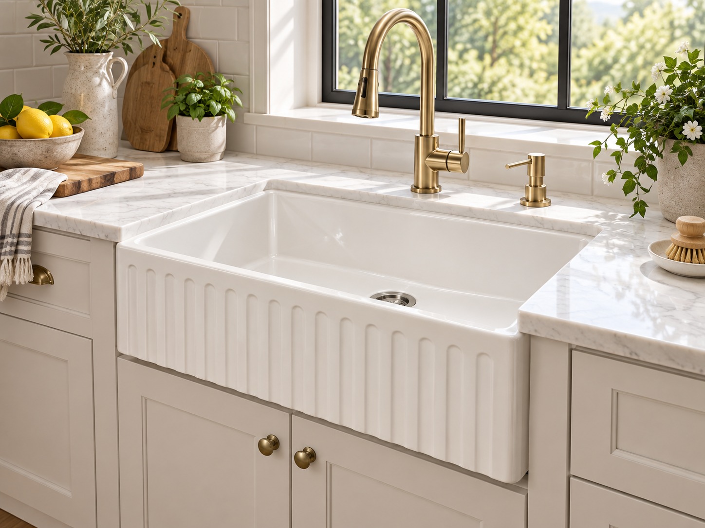 White Shaker Kitchen