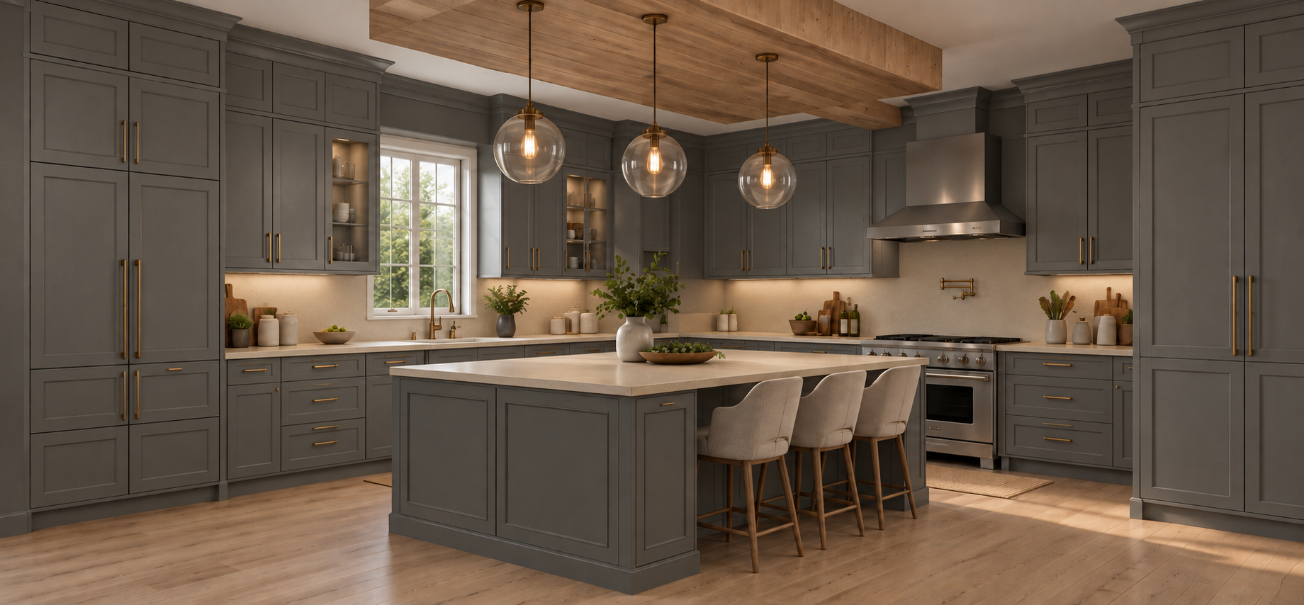 Illustrative existing kitchen concept